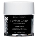 CND Perfect Color Opaque Black Powder .8<br>oz 03227