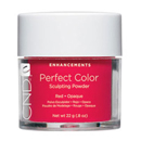 CND Perfect Color Opaque Red Powder .8oz<br> 03228
