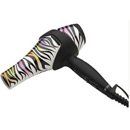 Hot Tools Ionic Hair Dryer Rainbow Zebra<br> Print 1057RZ